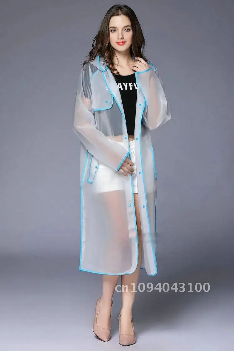 New Fashion EVA Hat Poncho With Women Long Coat Waterproof Translucent Raincoat Rain Adults Ladies
New Fashion EVA Hat Poncho With Women Long Coat Waterproof Translucent Raincoat Rain Adults Ladies