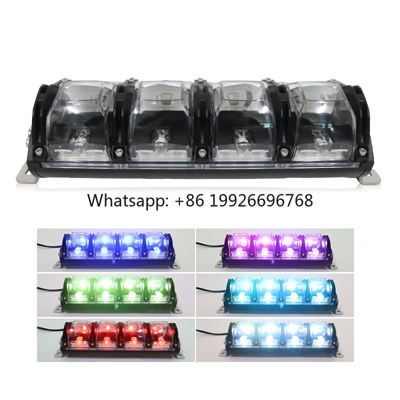 Newest High Power 130W 12Inch Multifunctional Day Running Car Offroad LED Light RGB Light Bar for ATV SUV
Newest High Power 130W 12Inch Multifunctional Day Running Car Offroad LED Light RGB Light Bar for ATV SUV