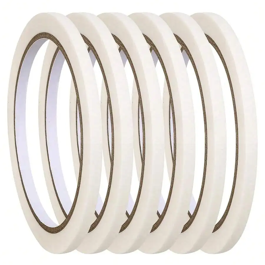 6 PCS Nail Tape For Nail Art, White Striping Tape For Press On Nails Removable Paper Tapes French Tip Nails Arts Tapes For DIY Decoration Design French Style Manicure (0.5cm +1cm)
6 PCS Nail Tape For Nail Art, White Striping Tape For Press On Nails Removable Paper Tapes French Tip Nails Arts Tapes For DIY Decoration Design French Style Manicure (0.5cm +1cm)