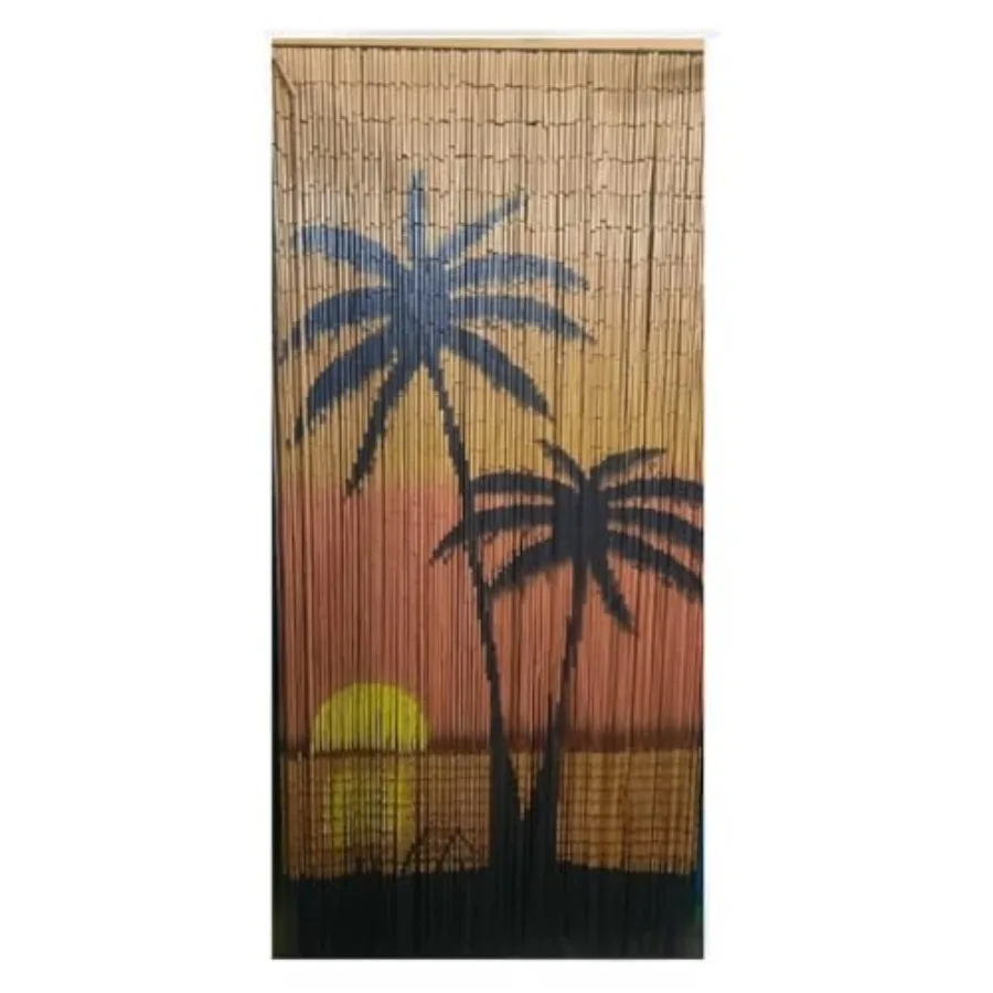Sunset Palm Tree Beaded Curtains for Doorways Door Beads Curtains Hanging Curtain 35.5" x 78"
Sunset Palm Tree Beaded Curtains for Doorways Door Beads Curtains Hanging Curtain 35.5" x 78"