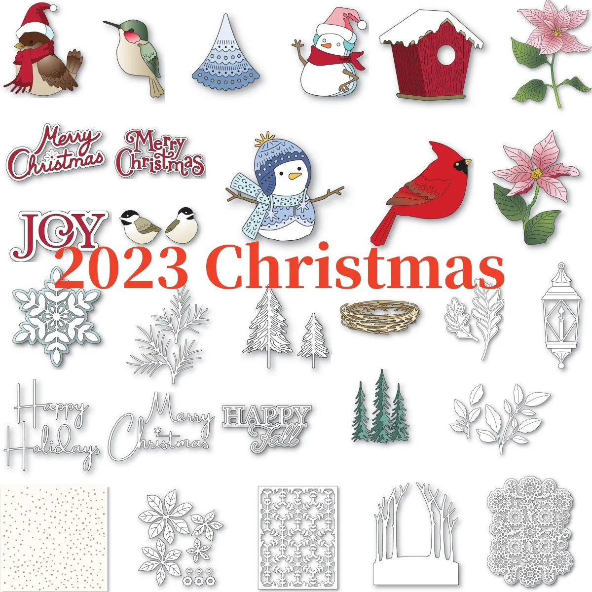 2024 Christmas Tree Snowman Letter New Metal Cutting Dies Stencil For Decorating Scrapbook Diy Paper Card Mould Embossing Craft
2024 Christmas Tree Snowman Letter New Metal Cutting Dies Stencil For Decorating Scrapbook Diy Paper Card Mould Embossing Craft