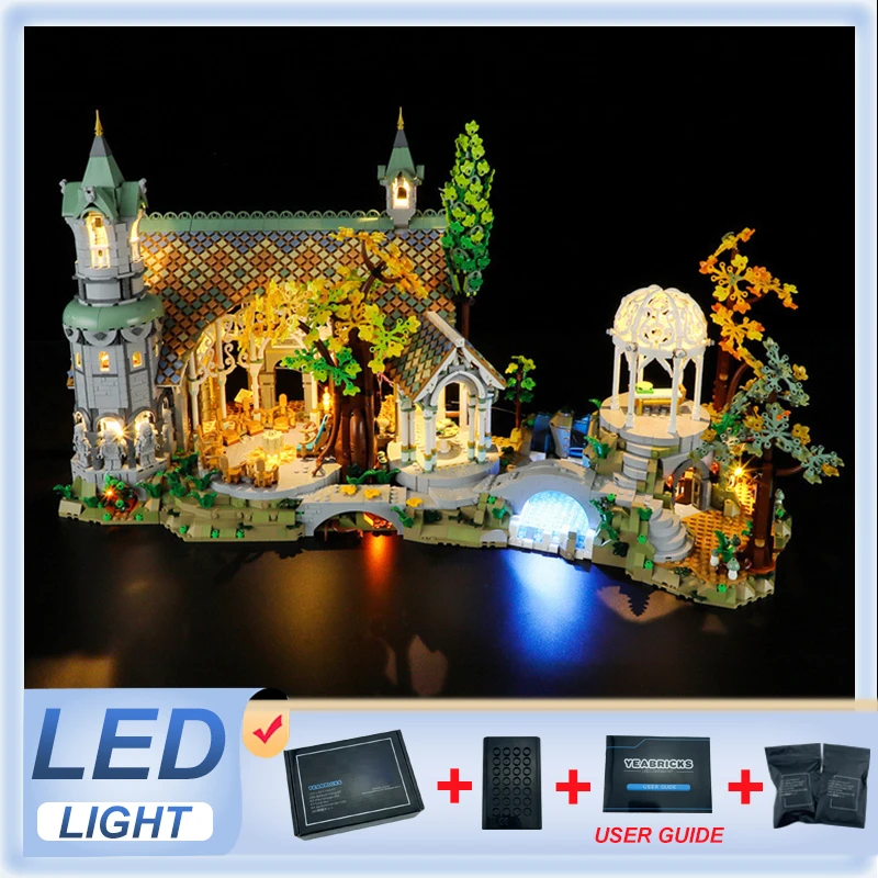 DIY LED Light Kit For LEGO 10316 Lord of the Rings (Only LED Light,Without Blocks Model)
DIY LED Light Kit For LEGO 10316 Lord of the Rings (Only LED Light,Without Blocks Model)