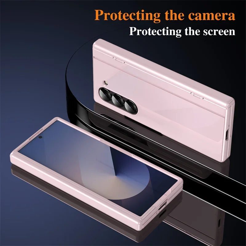 Складной чехол для телефона с магнитной петлей для ПК для Samsung Galaxy Z Fold 5 6 4 3 5G, стекло экрана «все включено», кронштейн, задняя крышка телефона
Складной чехол для телефона с магнитной петлей для ПК для Samsung Galaxy Z Fold 5 6 4 3 5G, стекло экрана «все включено», кронштейн, задняя крышка телефона