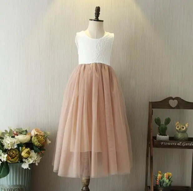 Girls Sweet Sleeveless Gauze Dress Party Wedding
Girls Sweet Sleeveless Gauze Dress Party Wedding