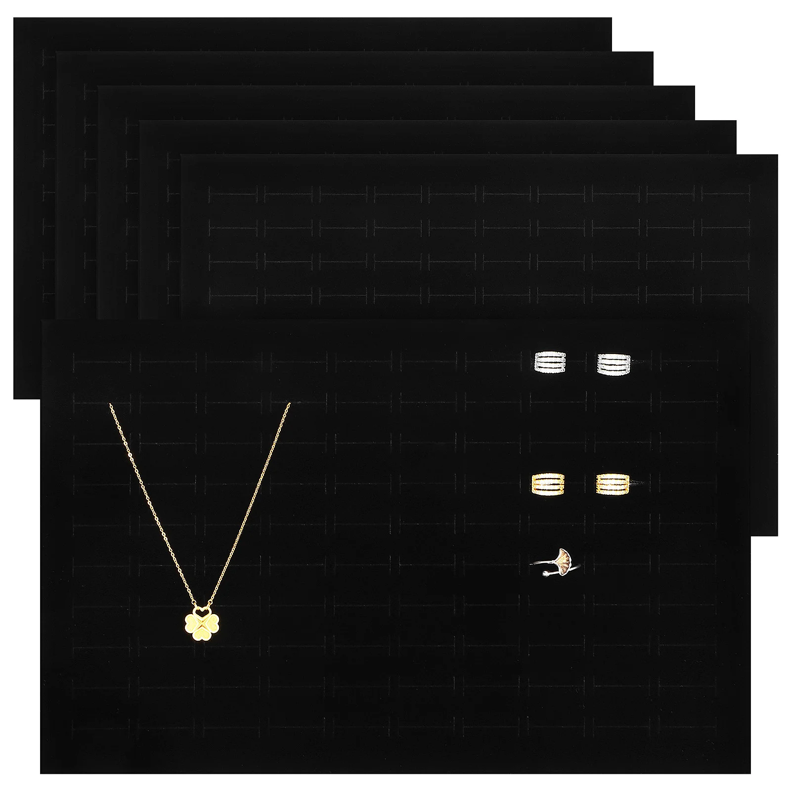 6 Pcs Jewelry Box Pad Foam Necklace Display for Drawers Rack Trays Earrings Insert
6 Pcs Jewelry Box Pad Foam Necklace Display for Drawers Rack Trays Earrings Insert