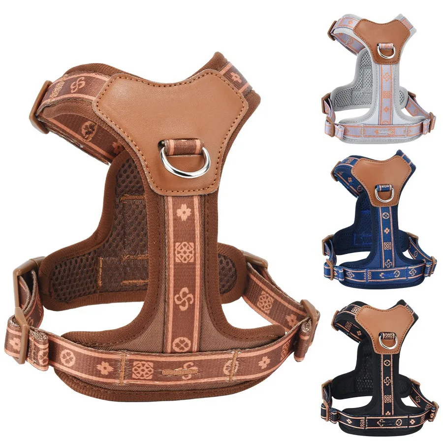Dog chest strap breathable and reflective pet traction is suitable for small and medium-sized dogs Chenery corgi border collie
Dog chest strap breathable and reflective pet traction is suitable for small and medium-sized dogs Chenery corgi border collie