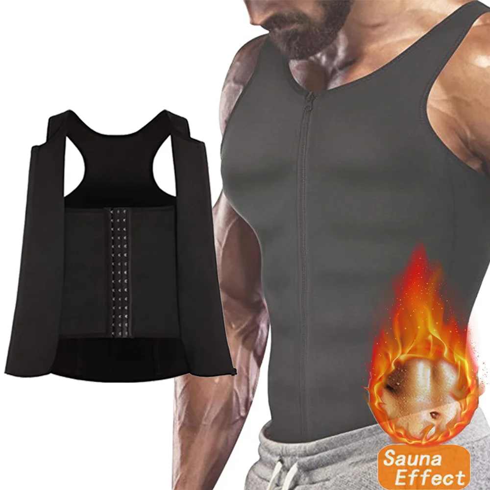 Men Compression Vest for Slimming Sauna Sweat Body Shaper Tight Undershirt Tummy Control Girdle Weight Loss Waist Trainer Tops
Men Compression Vest for Slimming Sauna Sweat Body Shaper Tight Undershirt Tummy Control Girdle Weight Loss Waist Trainer Tops