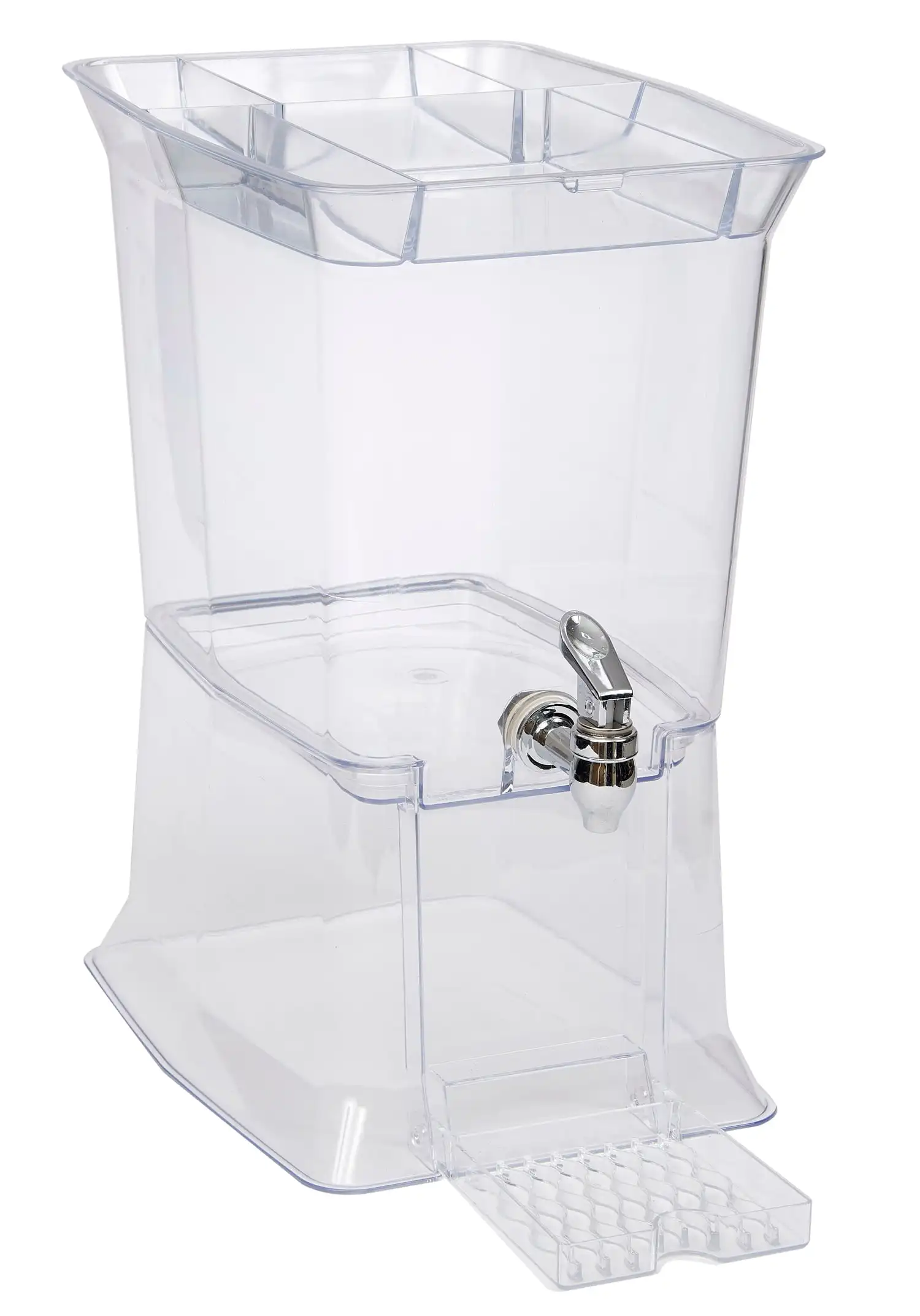 Buddeez Clear Tritan 2,5 галлонов, вечерние Top, диспенсер для напитков с капельным лотком
Buddeez Clear Tritan 2,5 галлонов, вечерние Top, диспенсер для напитков с капельным лотком