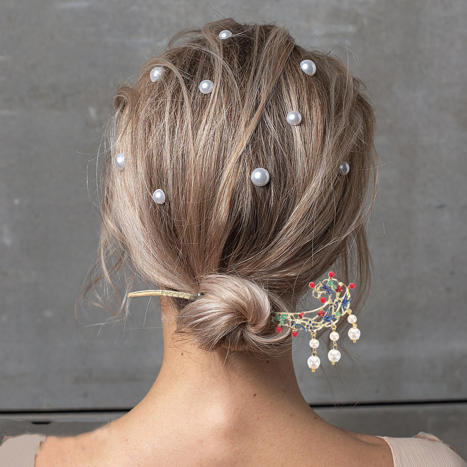 Vintage Chinese Sticks Decorative Tassel Hairpins for Women Flower Hair Chopsticks Pins Rhinestone Buns Hair Accessories Elegant
Vintage Chinese Sticks Decorative Tassel Hairpins for Women Flower Hair Chopsticks Pins Rhinestone Buns Hair Accessories Elegant