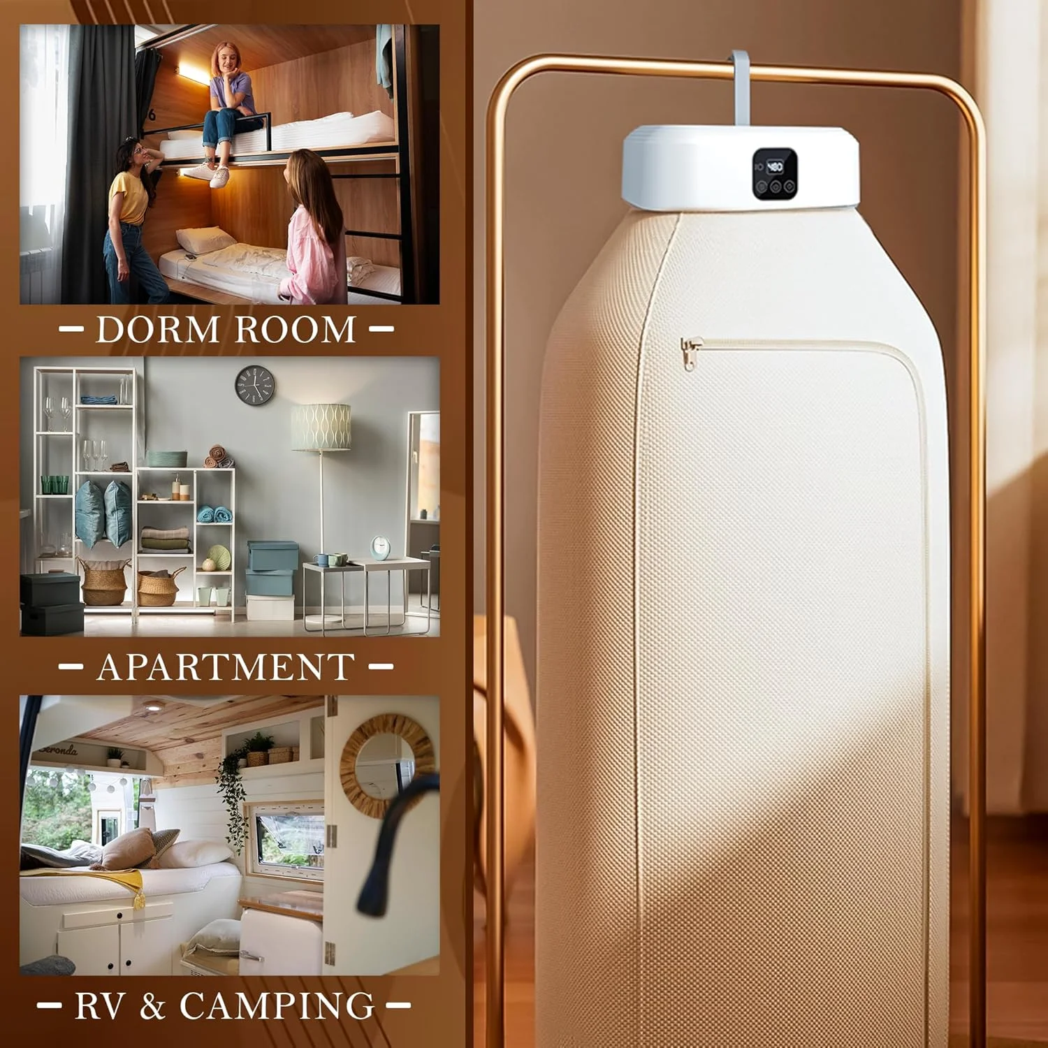 Portable Clothes Dryer for Travelling, RV, Apartment Dryer Machine for Light Clothes, Underwear, Baby Clothes - Quick and Easy
Portable Clothes Dryer for Travelling, RV, Apartment Dryer Machine for Light Clothes, Underwear, Baby Clothes - Quick and Easy