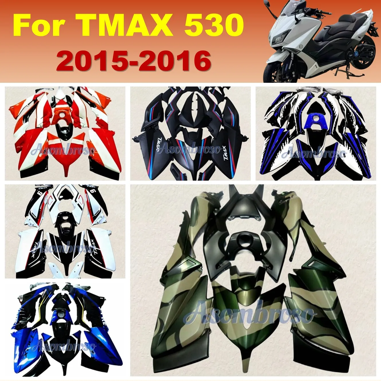 Комплект обтекателей из АБС-пластика для Yamaha TMAX 530 2015 2016 TMAX 530 15 16 T-MAX 530, комплект обтекателей для мотоцикла, зеленый кузов в стиле милитари
Комплект обтекателей из АБС-пластика для Yamaha TMAX 530 2015 2016 TMAX 530 15 16 T-MAX 530, комплект обтекателей для мотоцикла, зеленый кузов в стиле милитари