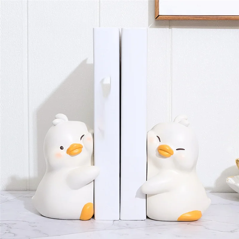 Decorative Bookends For Shelf Desk Office Bedroom Decoration, Duck Figurines Ornament
Decorative Bookends For Shelf Desk Office Bedroom Decoration, Duck Figurines Ornament