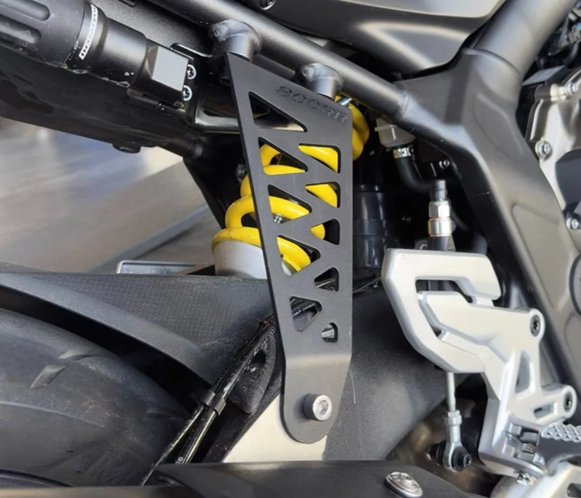 For QJMOTOR SRK600RR /600RS /600RC SRK800 SRK800RR dedicated exhaust hanger modification, made of stainless steel.
For QJMOTOR SRK600RR /600RS /600RC SRK800 SRK800RR dedicated exhaust hanger modification, made of stainless steel.