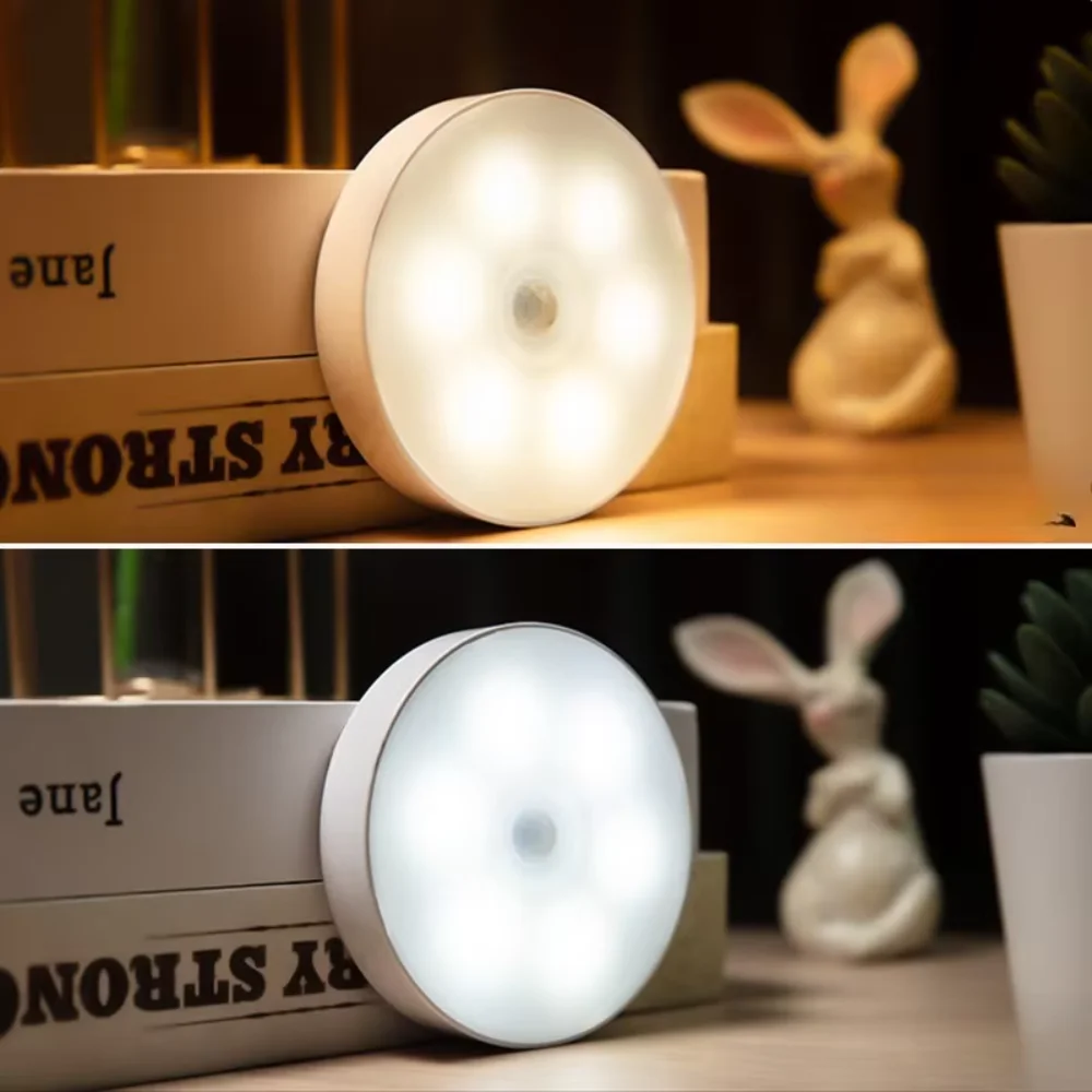 LED Smart Human Body Sensor Night Lamp Emergency Automatic Lighting USB Charging Wireless Magentic Suction Use Night Light
LED Smart Human Body Sensor Night Lamp Emergency Automatic Lighting USB Charging Wireless Magentic Suction Use Night Light