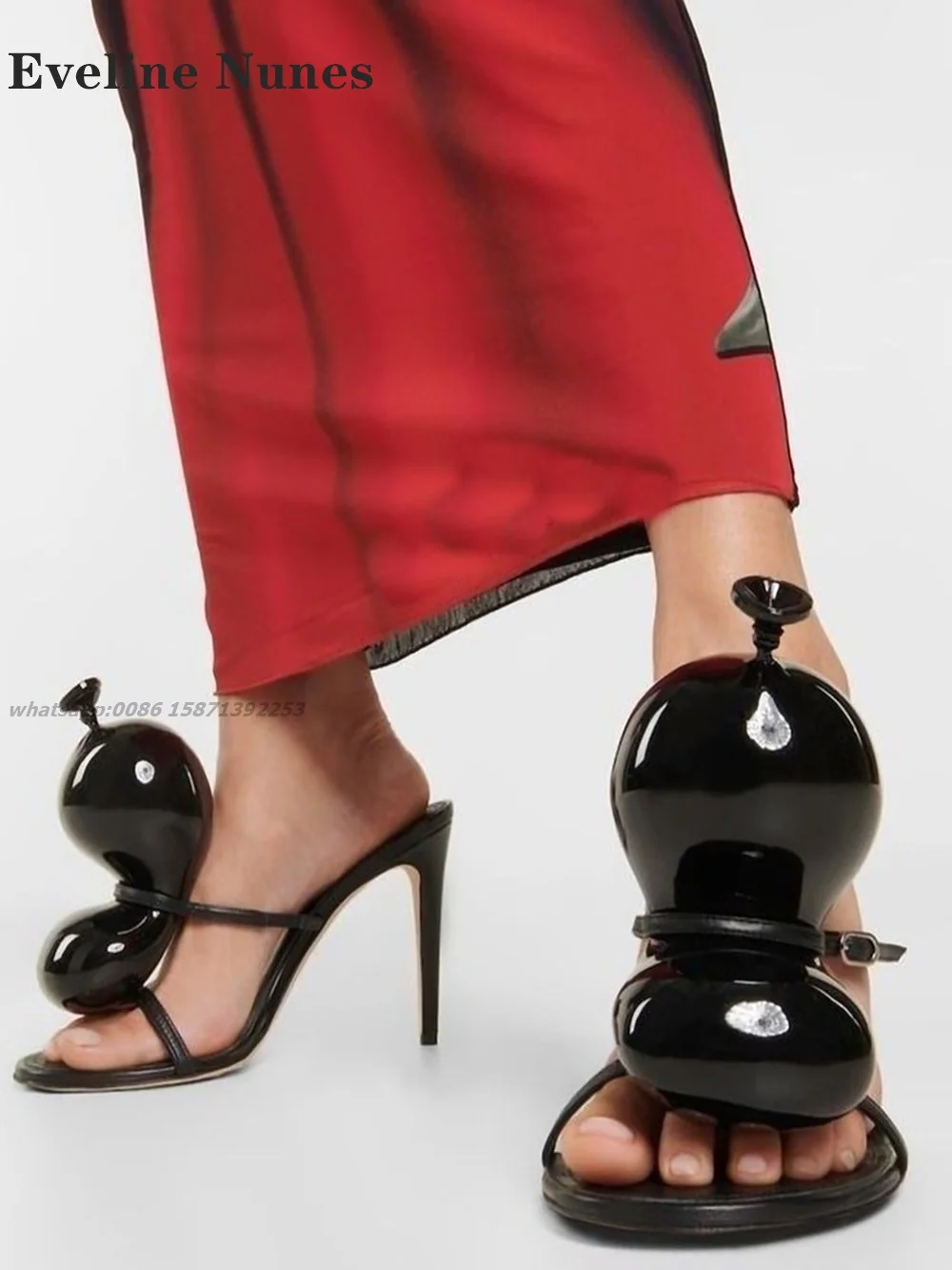 Red Balloon Front Strap Sandals Open Toe Stiletto Side Air Slingback Women Heels Bicolor Sexy Fashion Shoes 2024 Trend Summer
Red Balloon Front Strap Sandals Open Toe Stiletto Side Air Slingback Women Heels Bicolor Sexy Fashion Shoes 2024 Trend Summer