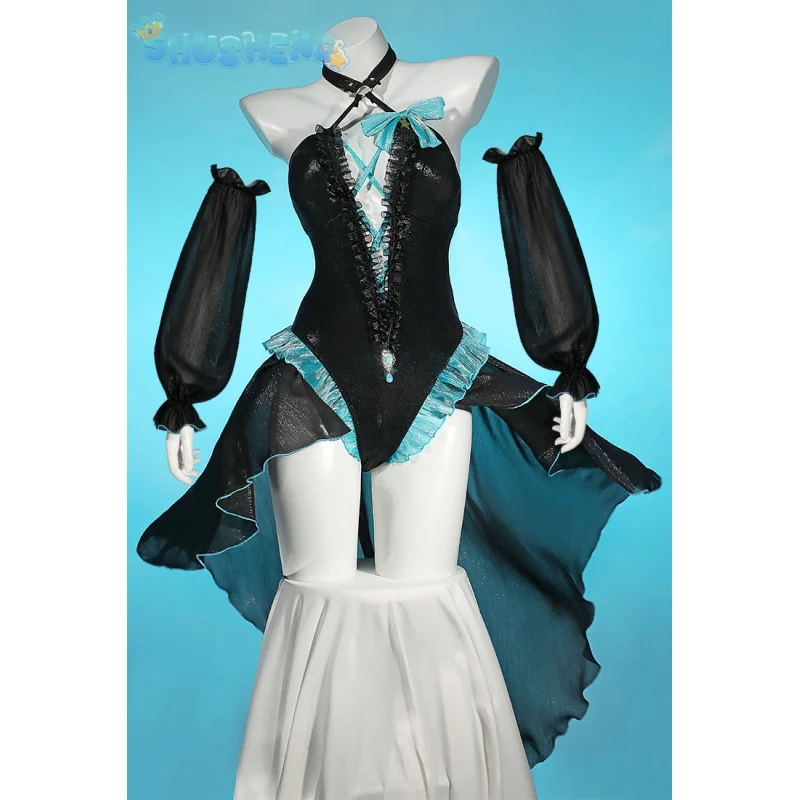 Game Genshin Impact Cosplay Lynette Costume Sexy swimwear dresses accessories for Halloween Christmas high-quality Woman uniform
Game Genshin Impact Cosplay Lynette Costume Sexy swimwear dresses accessories for Halloween Christmas high-quality Woman uniform