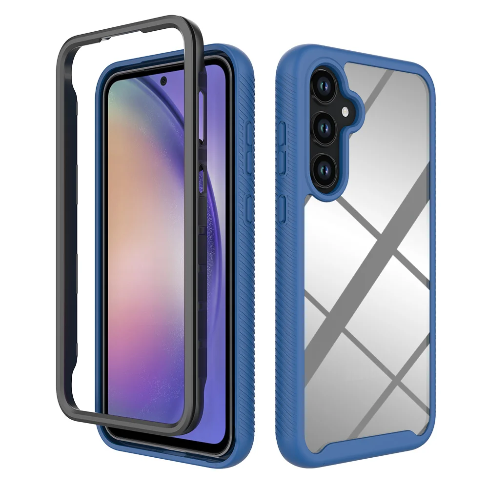 Clear Case for Samsung Galaxy A55 PC Front Frame Transparent Silicone Protection Luxury Hard Phone Cover SamsungGalaxyA55 Coque
Clear Case for Samsung Galaxy A55 PC Front Frame Transparent Silicone Protection Luxury Hard Phone Cover SamsungGalaxyA55 Coque