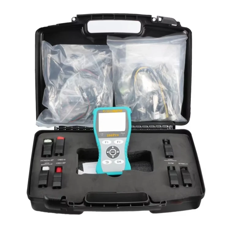 MST-500PRO диагностический сканер для мотоцикла, портативный инструмент для диагностического сканирования мотоцикла, чтение четкого кода неисправности, специальная функция
MST-500PRO диагностический сканер для мотоцикла, портативный инструмент для диагностического сканирования мотоцикла, чтение четкого кода неисправности, специальная функция