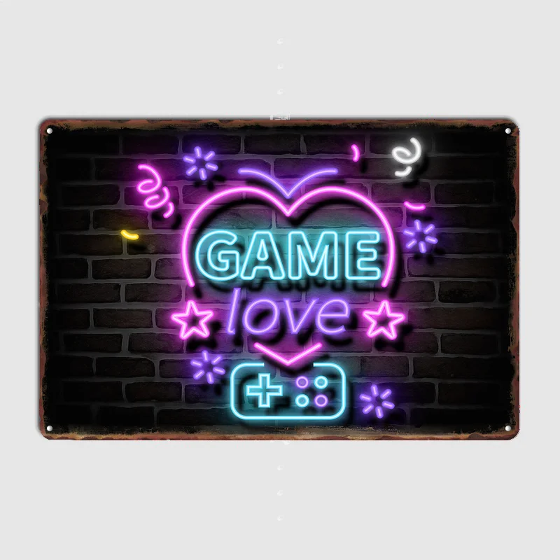Game Love Sign Vintage Poster Metal Sign Custom Bedroom Decoration Room Decor Home Decor Posters Indoor Wall Decoration
Game Love Sign Vintage Poster Metal Sign Custom Bedroom Decoration Room Decor Home Decor Posters Indoor Wall Decoration
