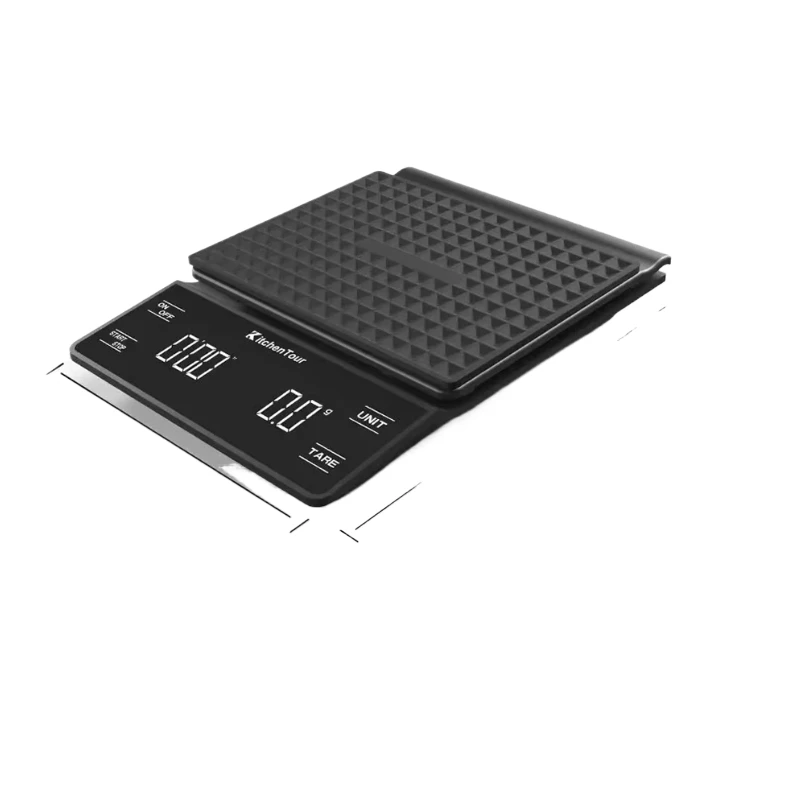 Rechargeable 6002Mini Coffee Nano Coffee Scale with Timer Espresso Scale with Auto Tare Touch Sensor and Silicone Cover
Rechargeable 6002Mini Coffee Nano Coffee Scale with Timer Espresso Scale with Auto Tare Touch Sensor and Silicone Cover