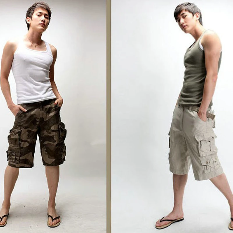 Military Cargo Shorts Men Summer Multi-pockets Mens Shorts Casual Camouflage Short Trousers Men Bermuda Masculina With Free Belt
Military Cargo Shorts Men Summer Multi-pockets Mens Shorts Casual Camouflage Short Trousers Men Bermuda Masculina With Free Belt