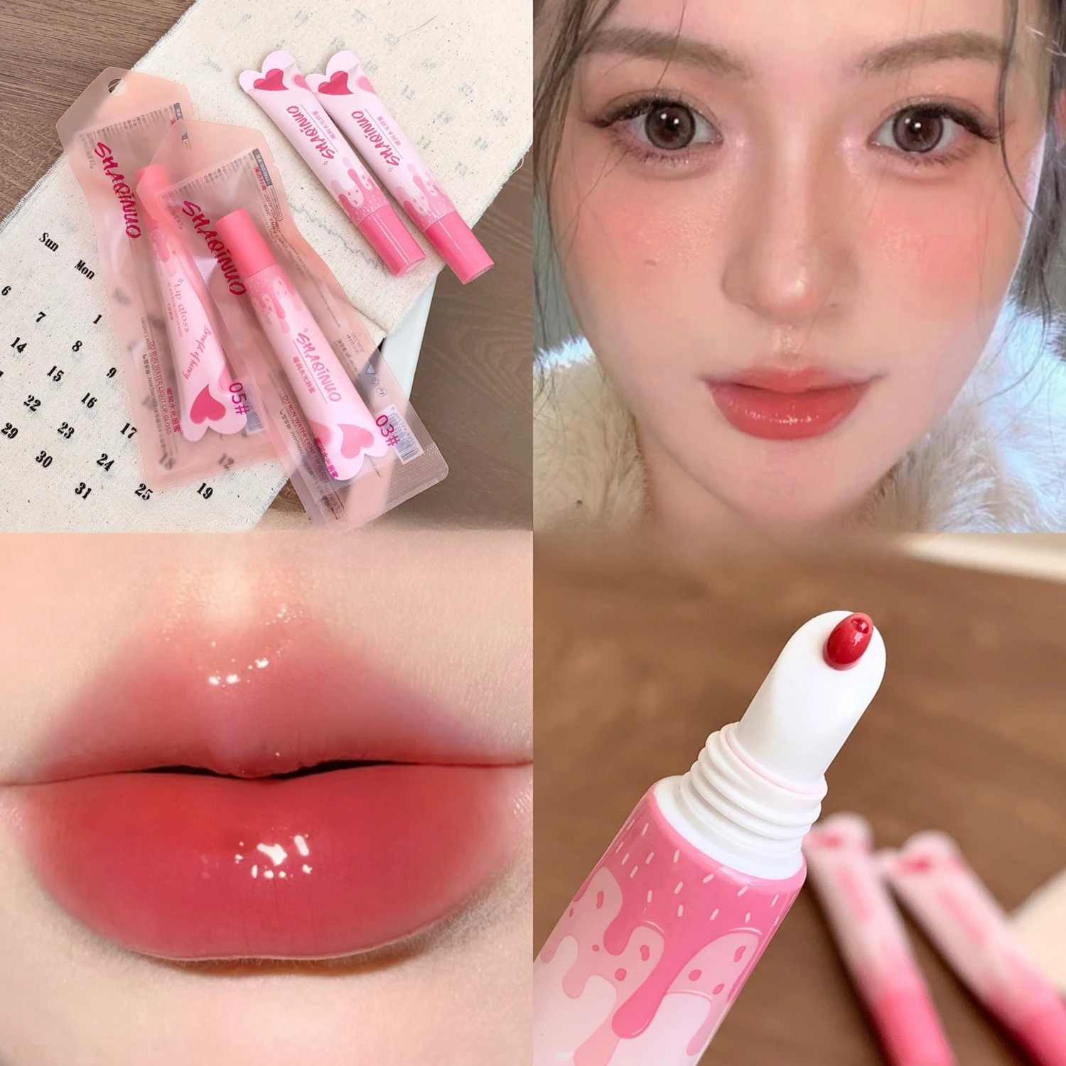 Lip Jelly Gloss Water Light Finish 6ml Smooth Fine Line Corrector Natural Skin Brightening Moisturizing Lightweight
Lip Jelly Gloss Water Light Finish 6ml Smooth Fine Line Corrector Natural Skin Brightening Moisturizing Lightweight