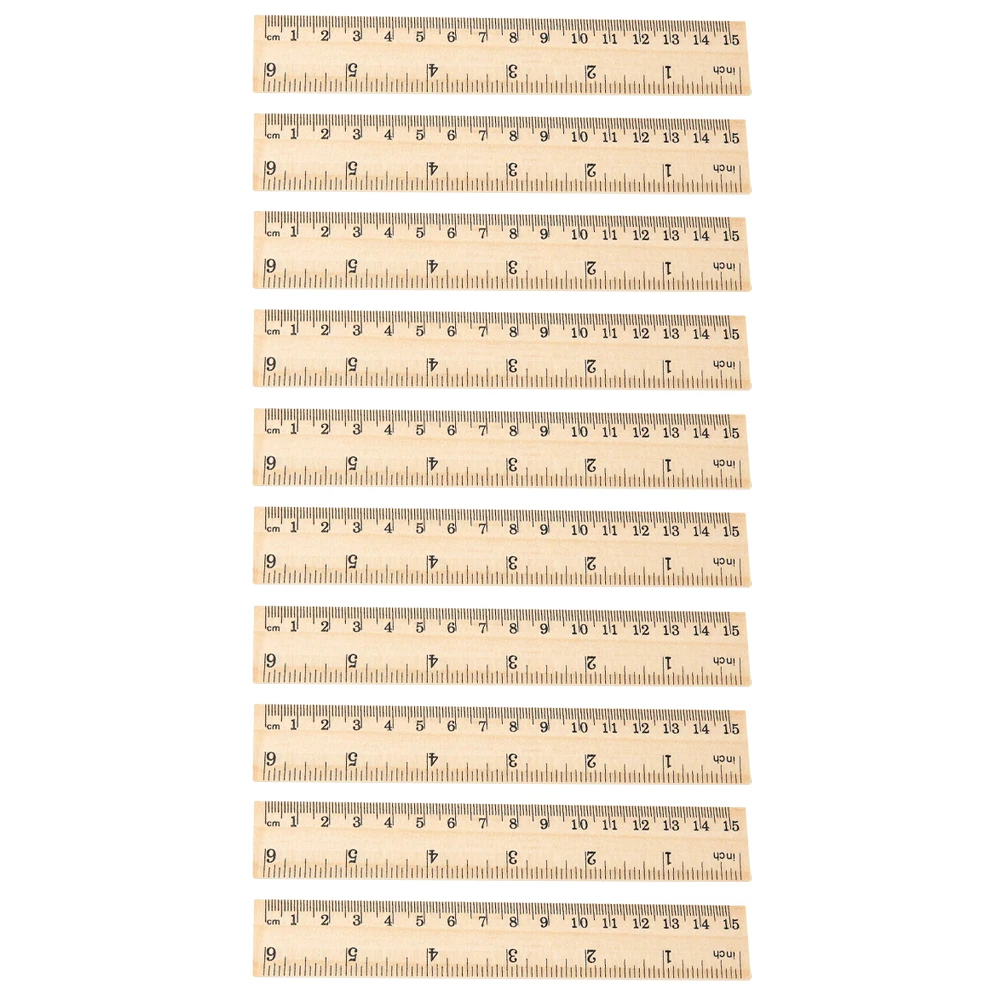 16 Pcs Scale Ruler Wooden Vintage Drafting Measuring Household Straight Rulers Child
16 Pcs Scale Ruler Wooden Vintage Drafting Measuring Household Straight Rulers Child