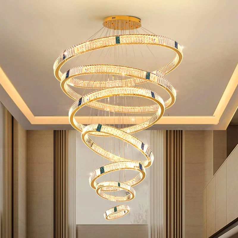 Modern home decoration crystal chandelier, stair Pendant lamp, living room Pendant lights, interior lighting
Modern home decoration crystal chandelier, stair Pendant lamp, living room Pendant lights, interior lighting