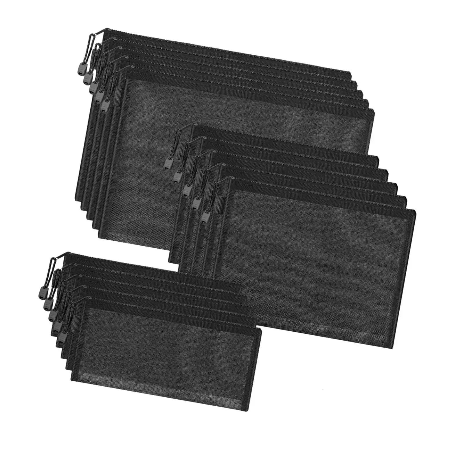 15 сетчатых сумок на молнии, нейлоновая маленькая косметичка для домашних школьных принадлежностей
15 сетчатых сумок на молнии, нейлоновая маленькая косметичка для домашних школьных принадлежностей