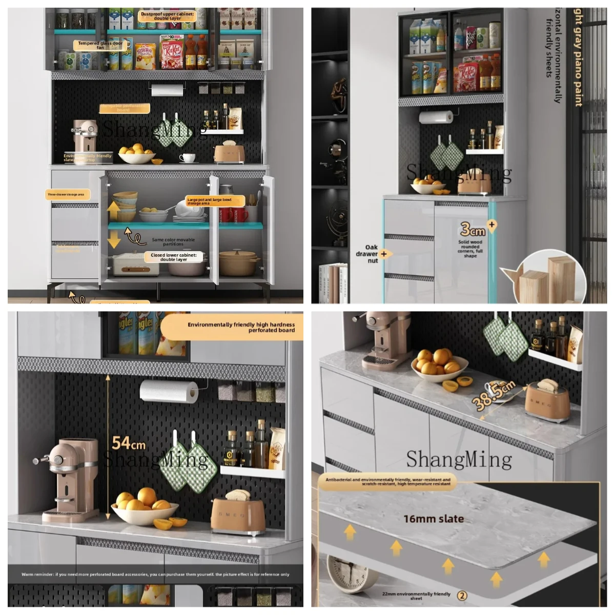 CL Home Kitchen Living Room Dining Side Cabinet Integrated Cabinet Against the Wall Modern Simple Shelf Water Bar Counter
CL Home Kitchen Living Room Dining Side Cabinet Integrated Cabinet Against the Wall Modern Simple Shelf Water Bar Counter