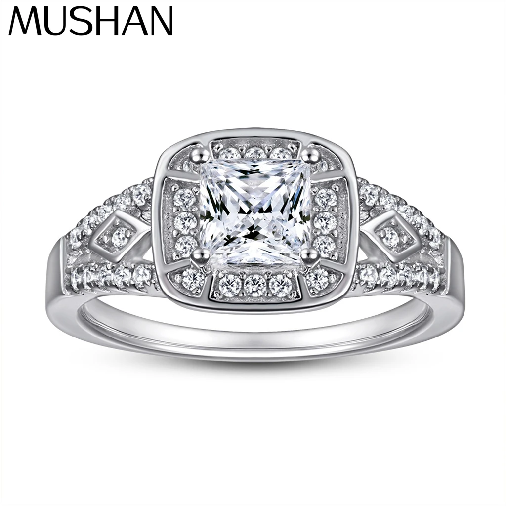 MuShan Jewelry 925 Sterling Silver Timeless Engagement Ring 5A Cubic Zirconia Valentine Anniversary Rings Bands Women Gift
MuShan Jewelry 925 Sterling Silver Timeless Engagement Ring 5A Cubic Zirconia Valentine Anniversary Rings Bands Women Gift