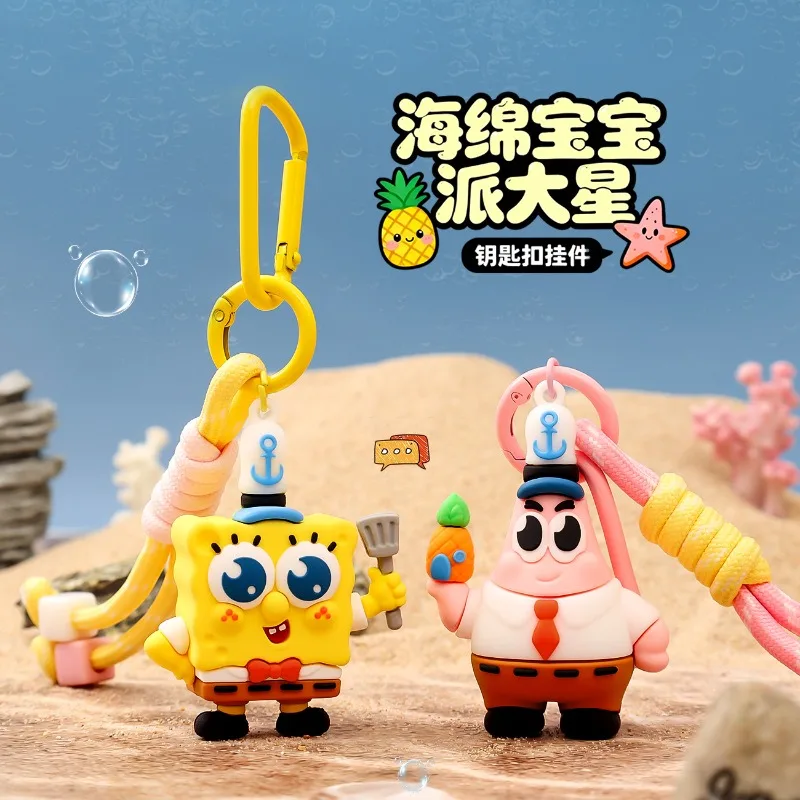 Hot New Cute SpongeBob Keychain Pendant Patrick Star Kawaii Keychain Backpack Decoration Best Gift for Friends
Hot New Cute SpongeBob Keychain Pendant Patrick Star Kawaii Keychain Backpack Decoration Best Gift for Friends
