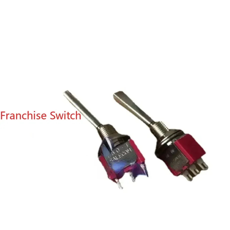 10PCS T8013-U2HBQ Button Switch Fan-shaped Handle Rocker Arm 3-pin 2-speed 3A250V, Length 22MM
10PCS T8013-U2HBQ Button Switch Fan-shaped Handle Rocker Arm 3-pin 2-speed 3A250V, Length 22MM