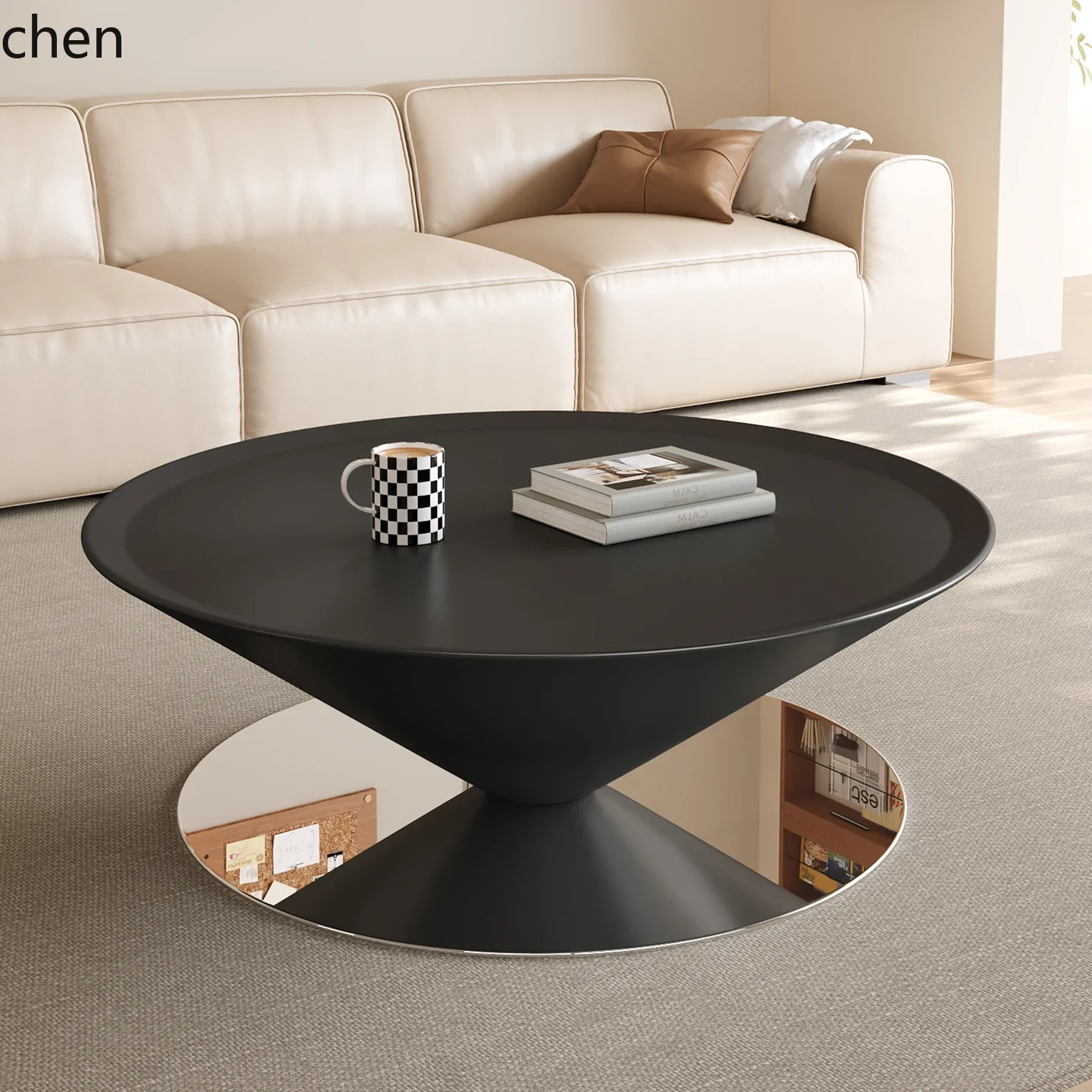 H5.26 suspended flying saucer coffee table living room household small apartment minimalist creative round coffee table table
H5.26 suspended flying saucer coffee table living room household small apartment minimalist creative round coffee table table