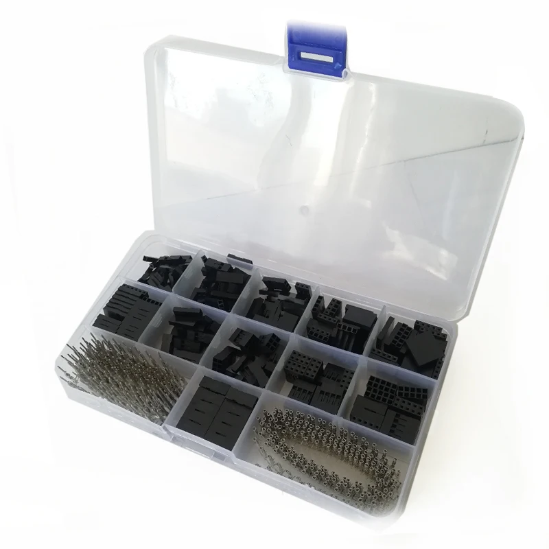 620 шт. в ассортименте 1, 2, 3, 4, 5, 6-контактные автомобильные разъемы 2,54 мм «папа-мама» для проводов
620 шт. в ассортименте 1, 2, 3, 4, 5, 6-контактные автомобильные разъемы 2,54 мм «папа-мама» для проводов