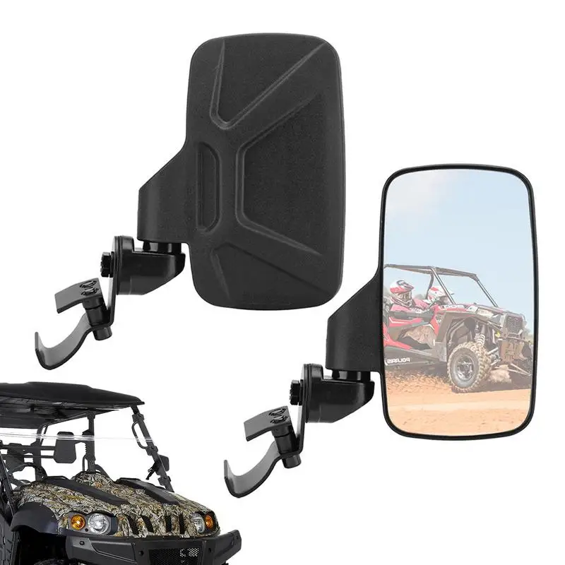 UTV Side Mirrors Convex 360 Degree Adjustable Side Reflection Mirrors Rearview Mirror Accessories for 1.75" To 2" Roll Cage
UTV Side Mirrors Convex 360 Degree Adjustable Side Reflection Mirrors Rearview Mirror Accessories for 1.75" To 2" Roll Cage