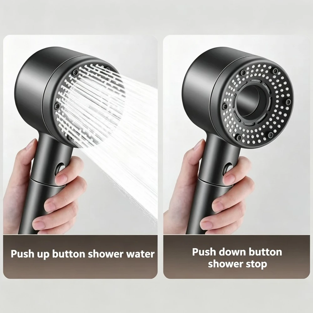High-Pressure Handheld Shower Head Spa-Level Comfort Multi-Spray Nozzle Design for Home And Dorm Luxury Bath Experience
High-Pressure Handheld Shower Head Spa-Level Comfort Multi-Spray Nozzle Design for Home And Dorm Luxury Bath Experience