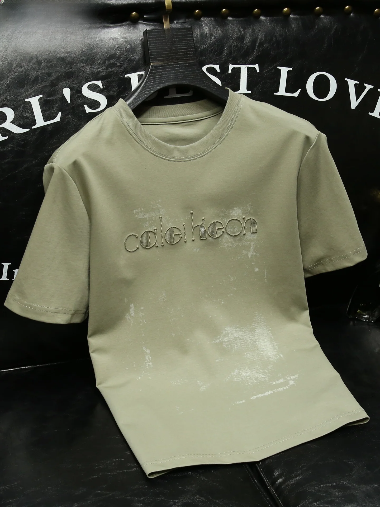 Мужская повседневная футболка с круглым вырезом и коротким рукавом, с принтом, из дышащего хлопка, летняя, новая, простая, модная, мужская верхняя одежда
Мужская повседневная футболка с круглым вырезом и коротким рукавом, с принтом, из дышащего хлопка, летняя, новая, простая, модная, мужская верхняя одежда