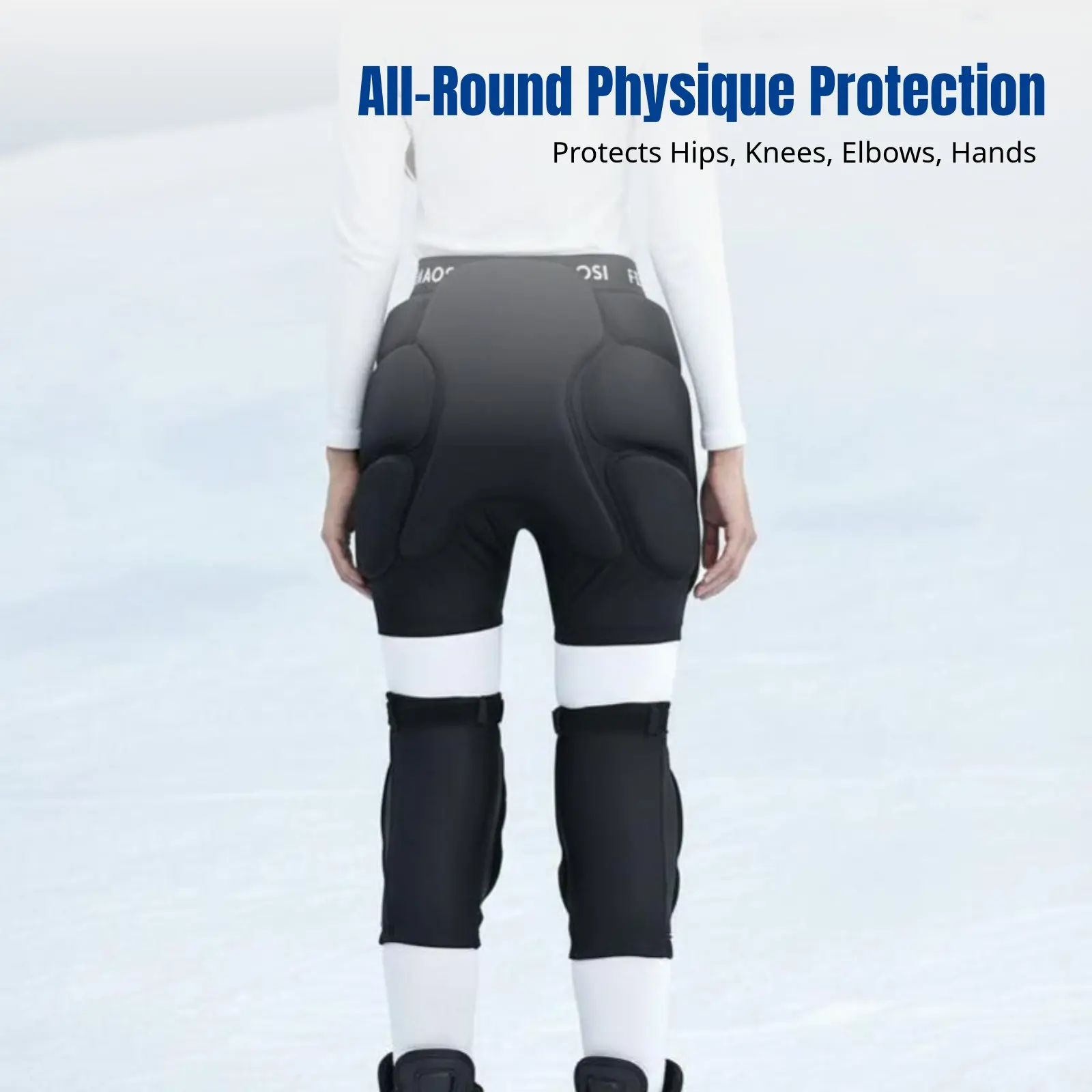 Snowboard Pelvic Pad Shorts, Dual-Layer Cushioning, Full Protective Gear Set, for Skating, Kids, Women, Comfortable Fit
Snowboard Pelvic Pad Shorts, Dual-Layer Cushioning, Full Protective Gear Set, for Skating, Kids, Women, Comfortable Fit