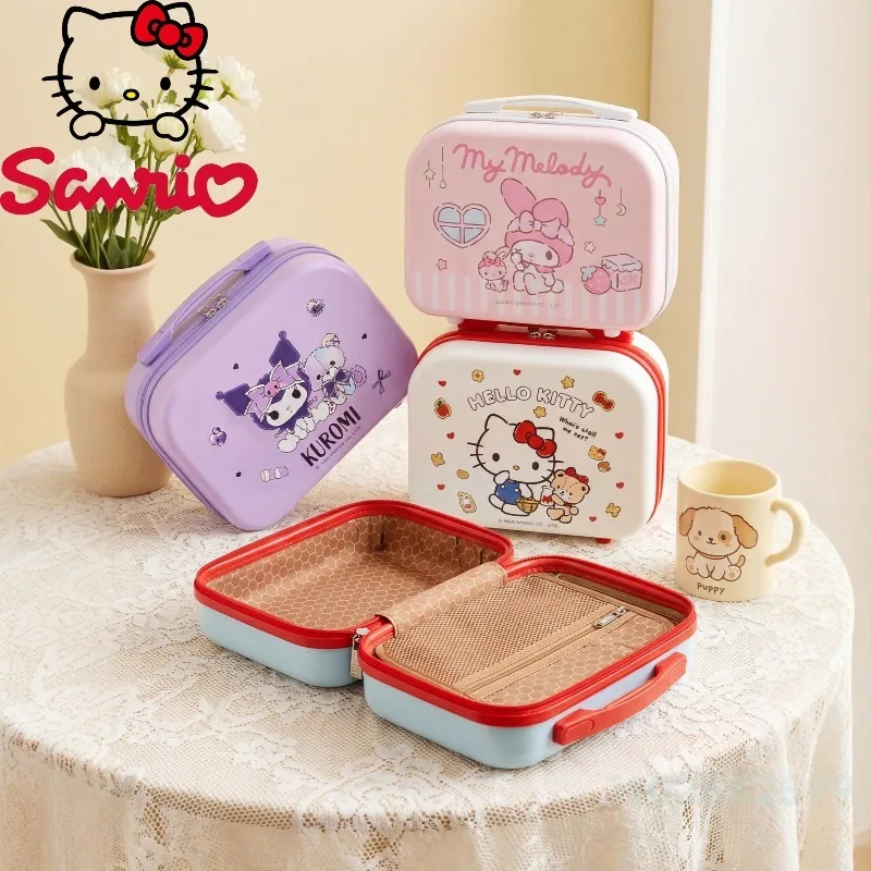 Hello Kitty 2026 New Women's Cosmetic Bag Fashion High Quality Women's Storage Bag Cartoon Multi-functional Travel Storage Box
Hello Kitty 2026 New Women's Cosmetic Bag Fashion High Quality Women's Storage Bag Cartoon Multi-functional Travel Storage Box