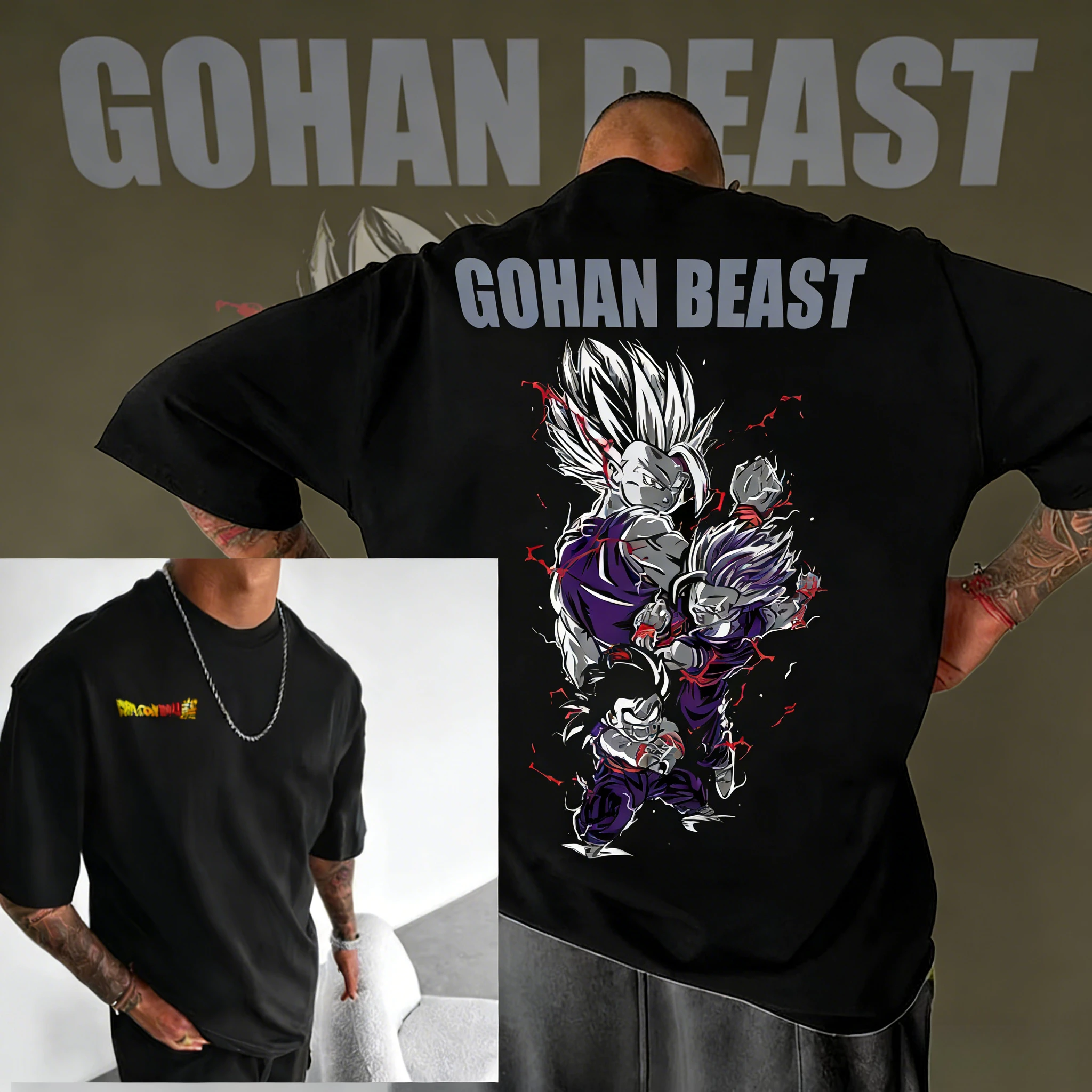 2026 New Summer Dragon Ball 40th Anniversary Son Gohan 100%Cotton Anime Printed T-shirt Extra Size Casual Streetwear Unisex Y2k
2026 New Summer Dragon Ball 40th Anniversary Son Gohan 100%Cotton Anime Printed T-shirt Extra Size Casual Streetwear Unisex Y2k