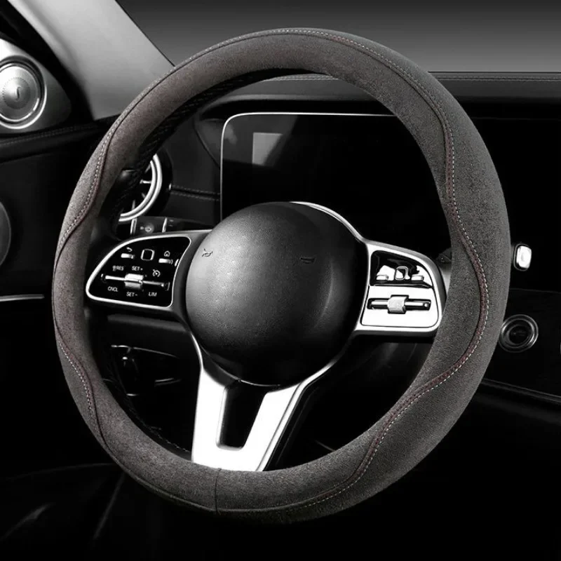 Universal Steering Wheel Cover Suede Auto Steering Wheel Cover Car Accessories Breathable Steering Covers Non-slip Handle Covers
Universal Steering Wheel Cover Suede Auto Steering Wheel Cover Car Accessories Breathable Steering Covers Non-slip Handle Covers