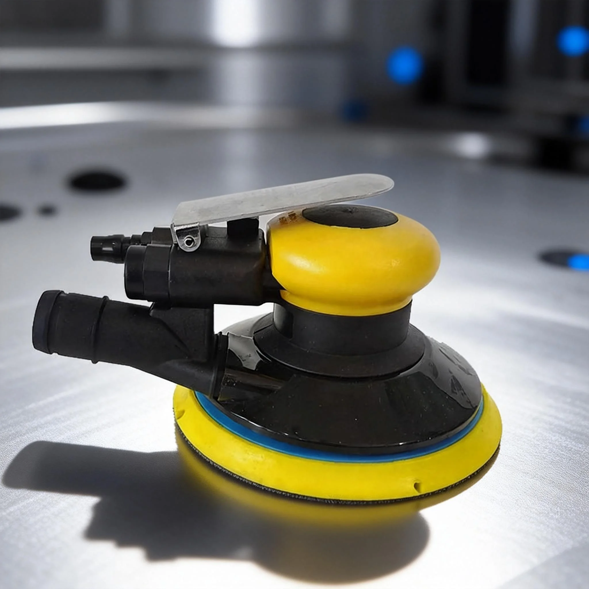 Pneumatic Dry Mill 6 Inch Car Putty Sandpaper Machine with Central Dust Collection Non-self-priming for Automotive Finishing
Pneumatic Dry Mill 6 Inch Car Putty Sandpaper Machine with Central Dust Collection Non-self-priming for Automotive Finishing