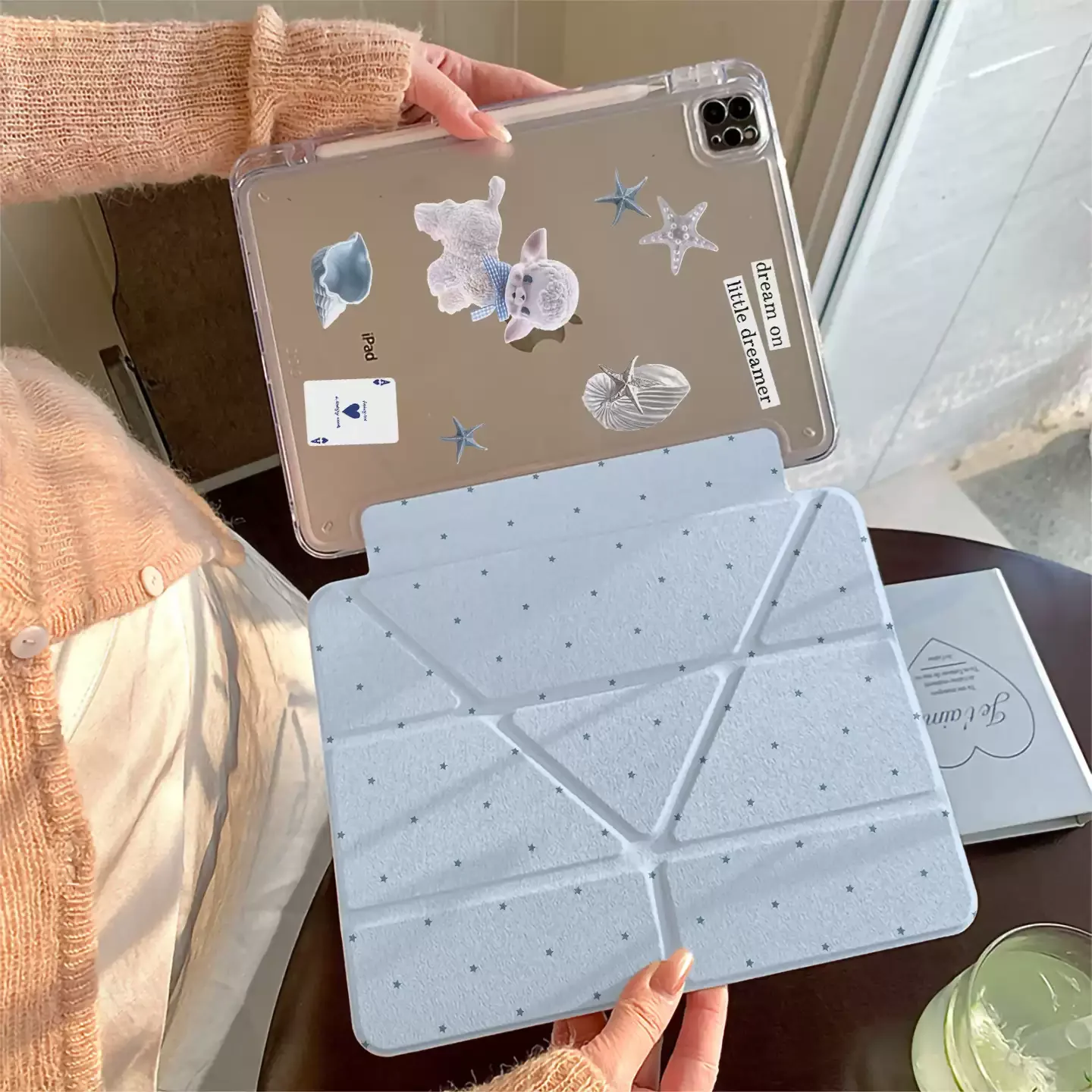 Polka Dot Shell Lamb Cute Tablet Case For iPad Pro 11 12.9 13 M2 M4 M3 M5 Shell 8.3 9.7 10.2 5/6/7/8/9/10/11th Air 3 4 5 6 Cover
Polka Dot Shell Lamb Cute Tablet Case For iPad Pro 11 12.9 13 M2 M4 M3 M5 Shell 8.3 9.7 10.2 5/6/7/8/9/10/11th Air 3 4 5 6 Cover