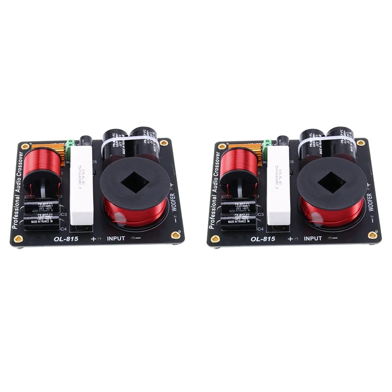 2X 2-полосный делитель частоты 600 Вт, Hi-Fi аудио делитель для одного профессионального сценического динамика 8 / 10 / 12 дюймов
2X 2-полосный делитель частоты 600 Вт, Hi-Fi аудио делитель для одного профессионального сценического динамика 8 / 10 / 12 дюймов
