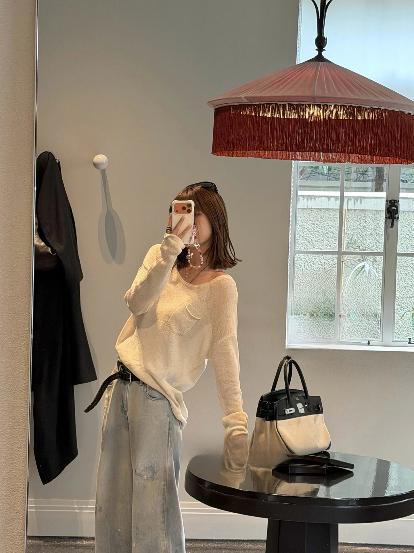 Anti-Stick Lazy Knitwear with Pocket Paper Silk Women's Loose Fit Long Sleeve round Neck Pullover Breathable Thin Spring Coat
Anti-Stick Lazy Knitwear with Pocket Paper Silk Women's Loose Fit Long Sleeve round Neck Pullover Breathable Thin Spring Coat