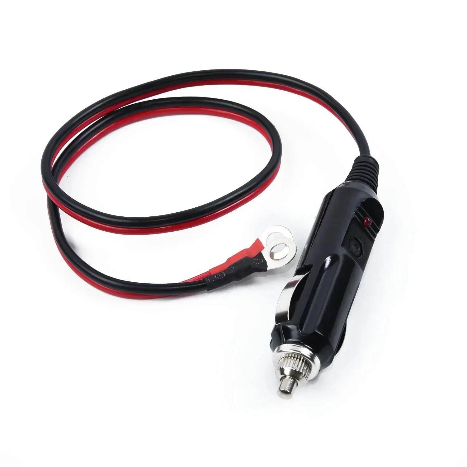 12 Volts 50cm Heavy Duty 15A Male Plug Cigarette Lighter Adapter Power Supply Cord RVB 2 X 1.5 Square Red And Black Cable
12 Volts 50cm Heavy Duty 15A Male Plug Cigarette Lighter Adapter Power Supply Cord RVB 2 X 1.5 Square Red And Black Cable