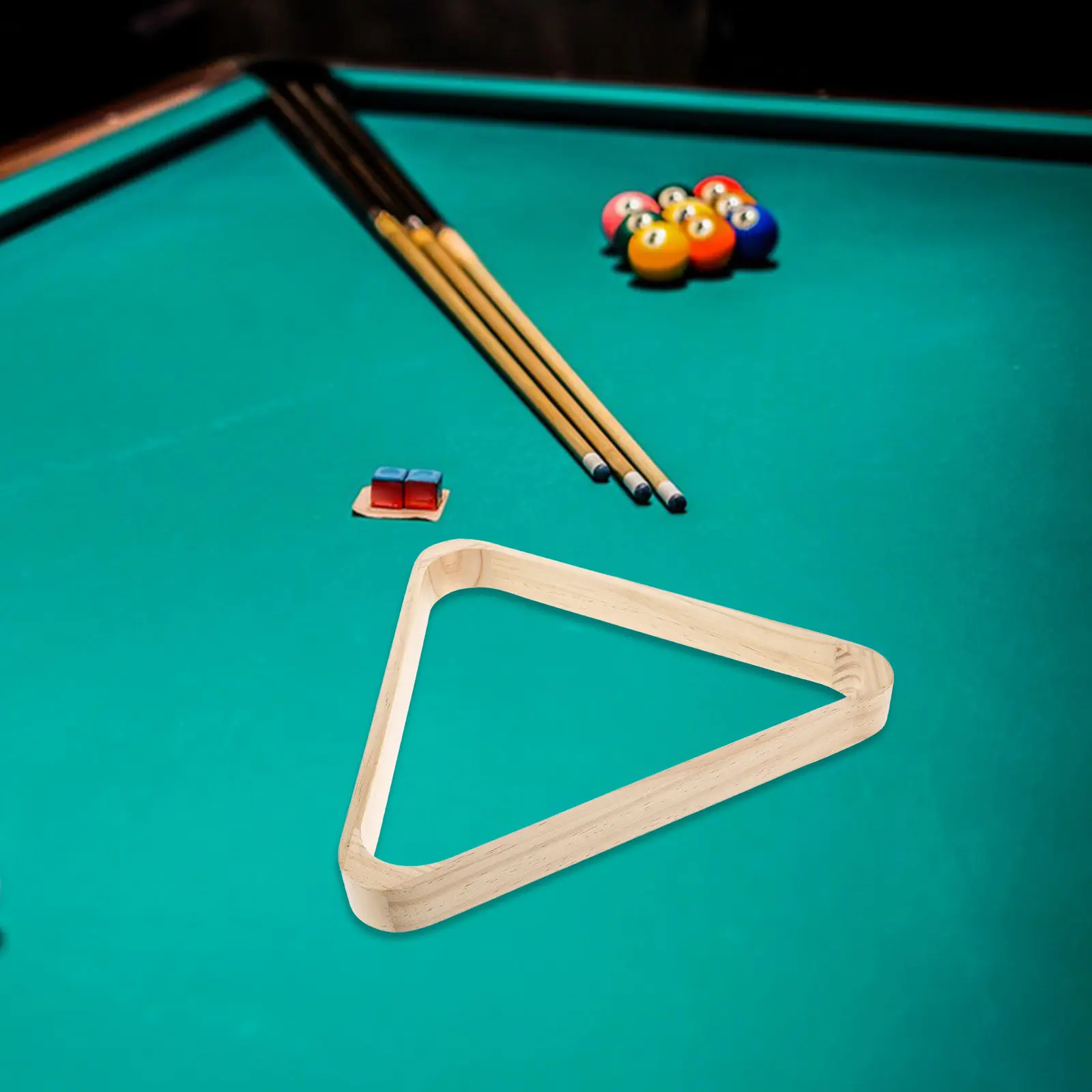 Billiards Pool Triangle Rack Wooden Ball Rack for 9-Ball Games Precision Alignment Elegant Wood Finish Easy Setup Portable Light
Billiards Pool Triangle Rack Wooden Ball Rack for 9-Ball Games Precision Alignment Elegant Wood Finish Easy Setup Portable Light