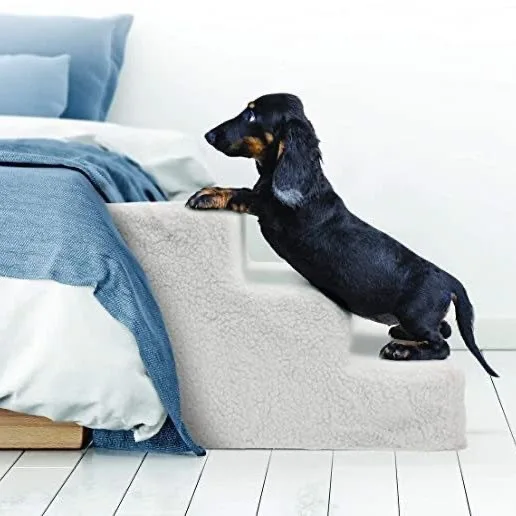 Pet Stairs Dog Ladder Anti-slip Bed Climbing Small Dogs Washable Bed Sofa Supplies Snow Brand BT00174937
Pet Stairs Dog Ladder Anti-slip Bed Climbing Small Dogs Washable Bed Sofa Supplies Snow Brand BT00174937