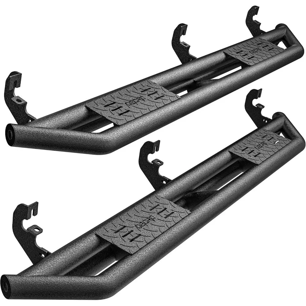 Running Boards Side Steps Compatible with 2015-2026 Chevy Colorado/GMC Canyon Crew Cab, 6 Inch Textured Black Two Stairs Design
Running Boards Side Steps Compatible with 2015-2026 Chevy Colorado/GMC Canyon Crew Cab, 6 Inch Textured Black Two Stairs Design